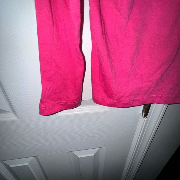 M&C Sportswear Women Long Sleeve Pink Snowflake T-Shirt Size L NWT hot pink - Picture 7 of 9